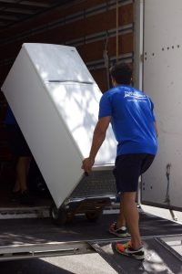 moving a fridge