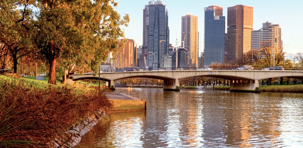 View of CBD from South Yarra