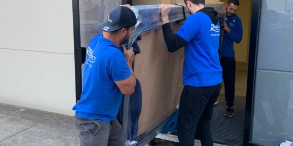 Getting a pool table through the door