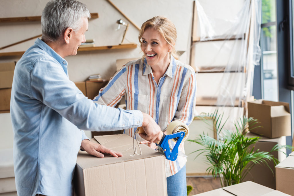 packing boxes yourself