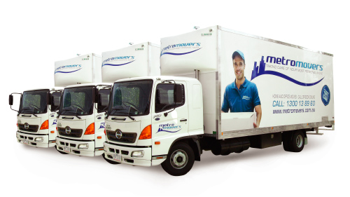 MetroMovers local and interstate removals fleet